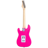 Guitarra Kramer Focus VT-211S Hot Pink – reverso completo