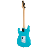 Guitarra Kramer Focus VT-211S Teal – reverso completo