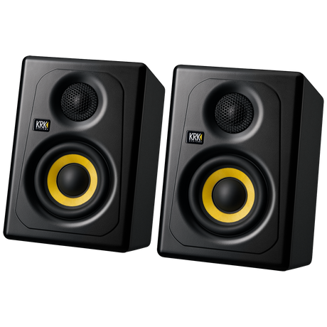 Par de monitores KRK Kreate 3 negros, vista angular