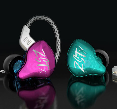 Audífonos in-ear KZ ZST X, vista principal centrada