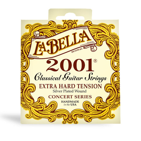 Cuerdas La Bella 2001 Classical Extra Hard Tension para guitarra clásica