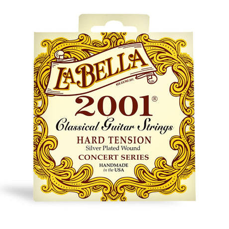 Cuerdas La Bella 2001 Classical Hard Tension para guitarra clásica