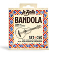 Empaque oficial de cuerdas La Bella C50 para bandola