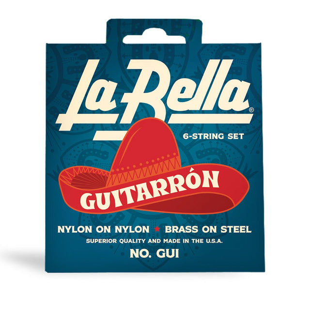 Juego de seis cuerdas La Bella GUI para guitarrón mexicano