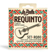 Cuerdas La Bella RQ80 de nylon negro para requinto
