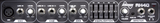 Amplificador Laney AH40, detalle del panel de controles