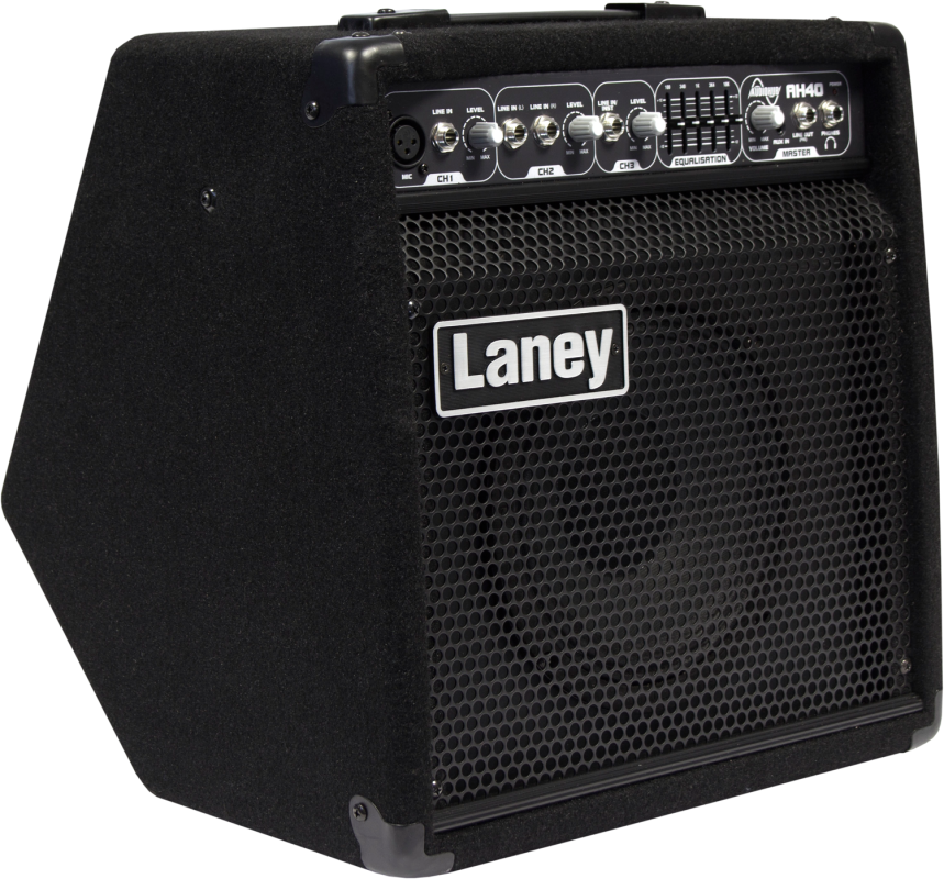 Amplificador Laney AH40, vista lateral derecha