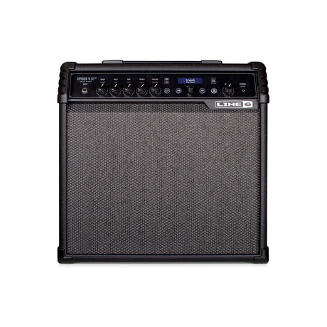 Amplificador Line 6 Spider V 60 MkII, vista frontal sobre fondo blanco