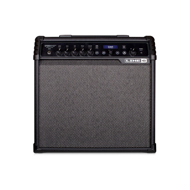Amplificador Line 6 Spider V 60 MkII, vista frontal sobre fondo blanco