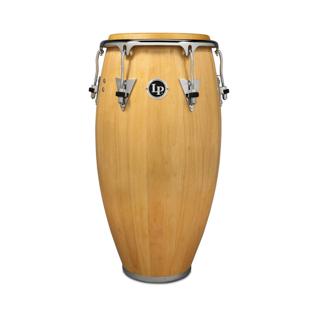 Conga LP Classic LP559X-AWC de 11 3/4 pulgadas Natural Chrome, sobre fondo blanco