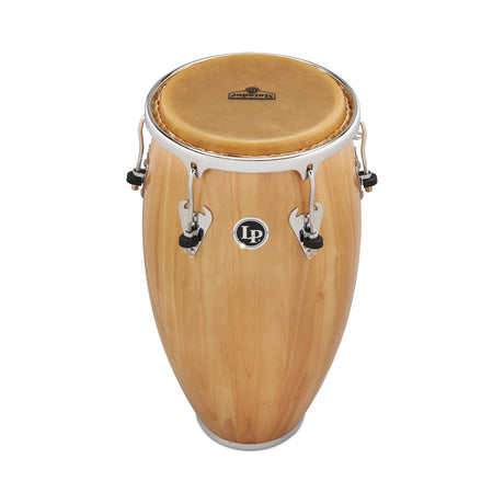 Conga LP Matador M752S-AWC Natural Chrome de 11 3/4 pulgadas, vista superior sobre fondo blanco