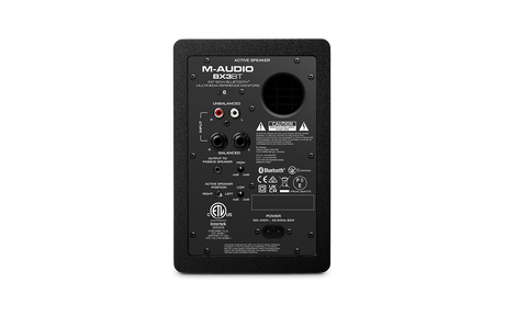 Monitor M Audio BX3 BT panel posterior