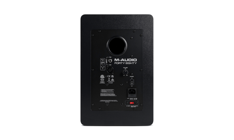 Monitor M Audio Forty Eighty panel posterior