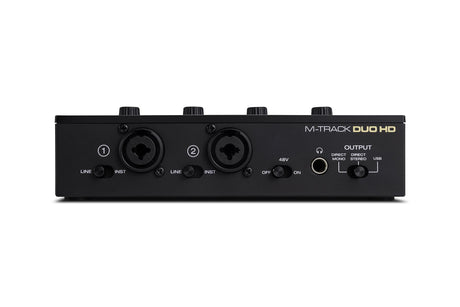 Interfaz de audio M Audio M Track Duo HD vista frontal
