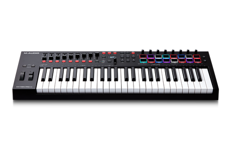 Controlador MIDI M Audio Oxygen Pro 49 vista frontal