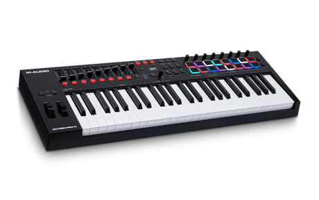 Controlador MIDI M Audio Oxygen Pro 49 vista principal completa