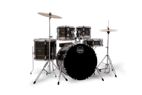 Batería Mapex Comet Ebony Yellow Grain, vista principal