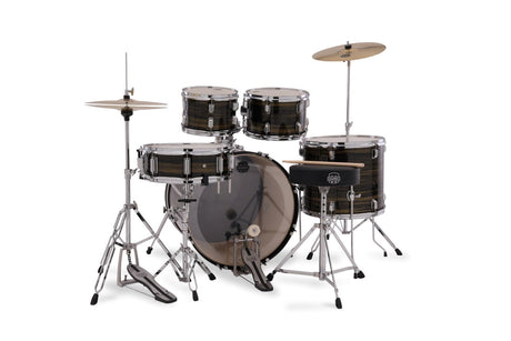 Batería Mapex Comet Ebony Yellow Grain, vista oficial 3