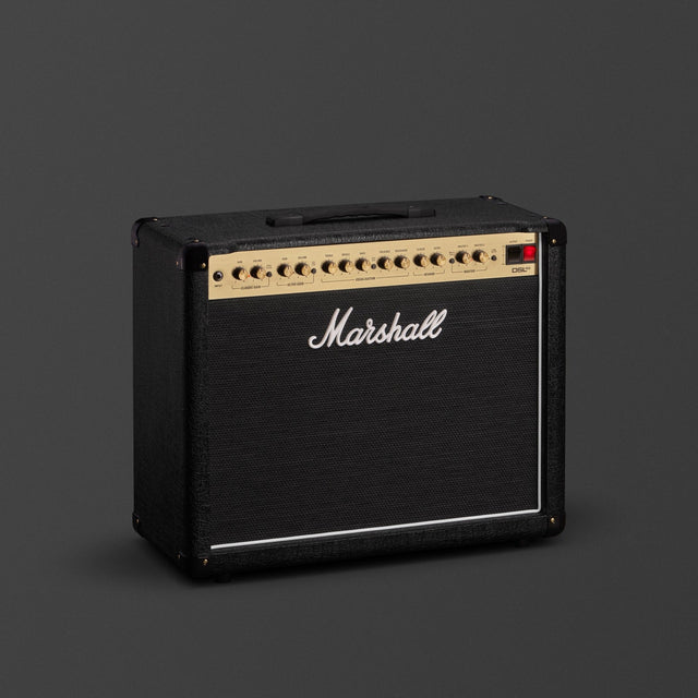 Marshall DSL40CR, vista frontal en tres cuartos