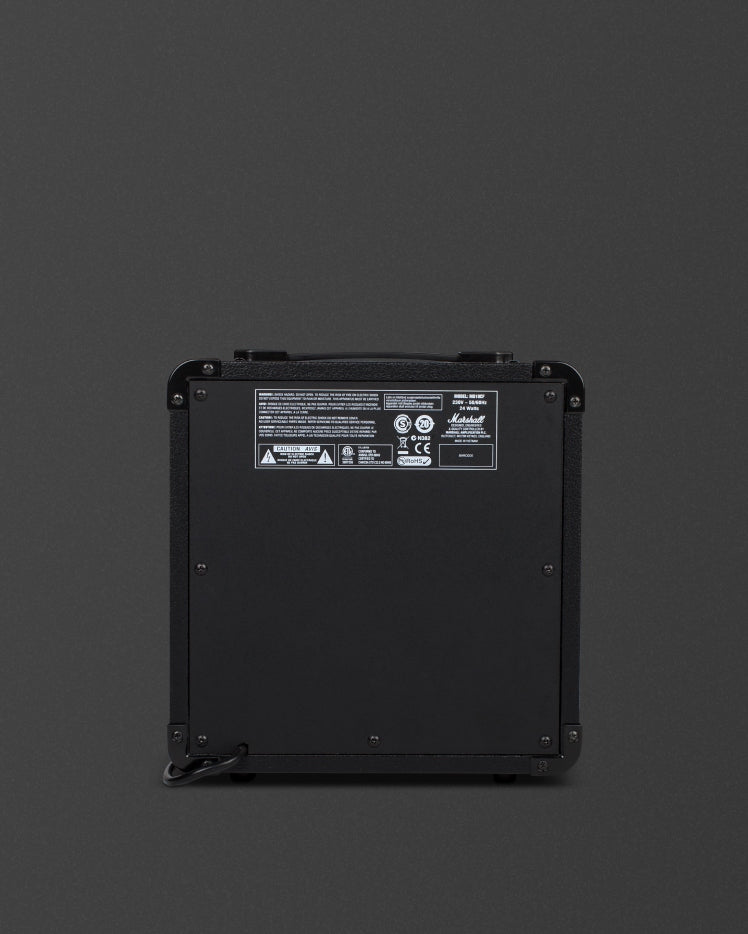 Marshall MG10, vista posterior