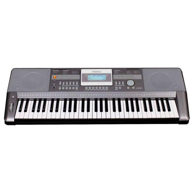 Teclado Medeli A100 gris, vista principal frontal