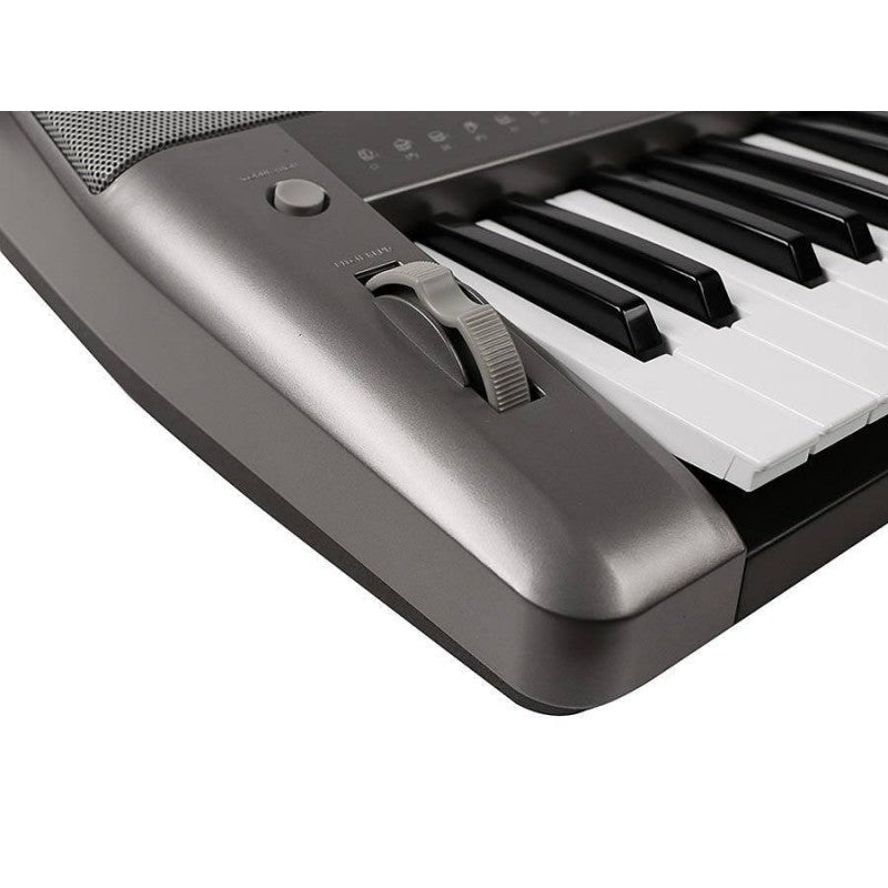 Teclado Medeli A100 gris, detalle de controles de expresión