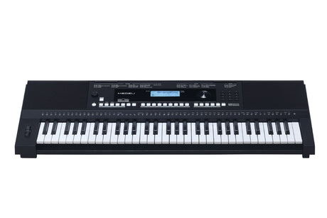 Teclado Medeli MK300 negro, vista frontal