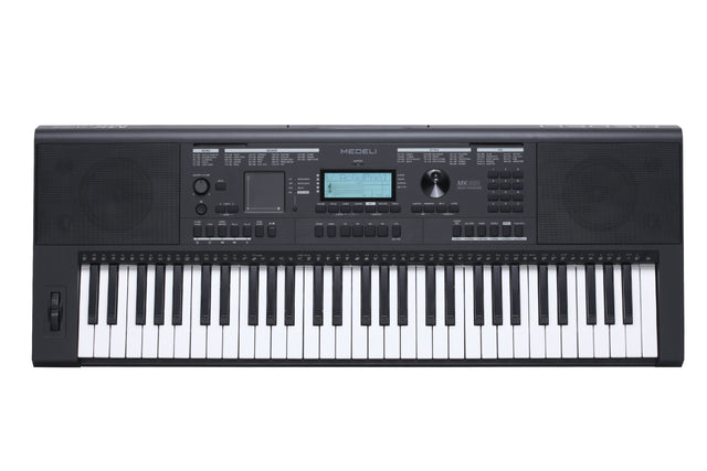 Teclado Medeli MK401 negro, vista principal superior
