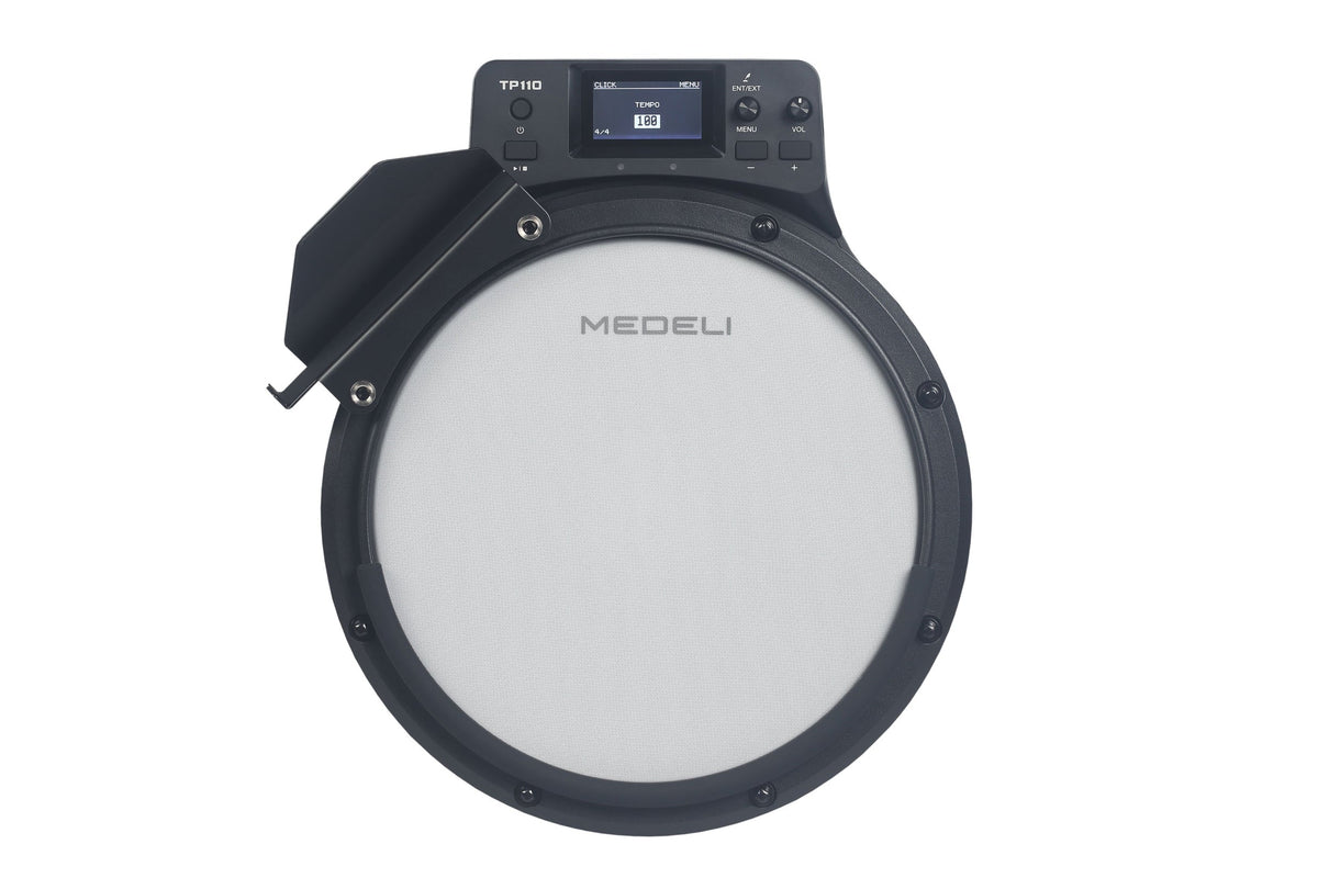 Pad de práctica electrónico Medeli TP110 Pro Coach, vista frontal