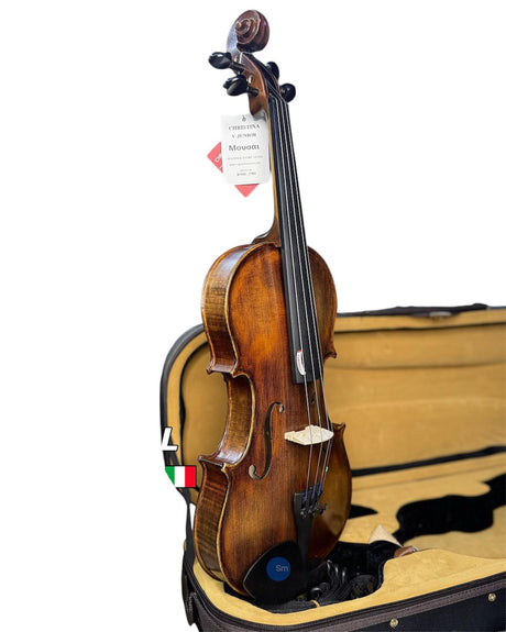 Violín Christina Italy MOVOAL 4/4 en estuche, vista frontal