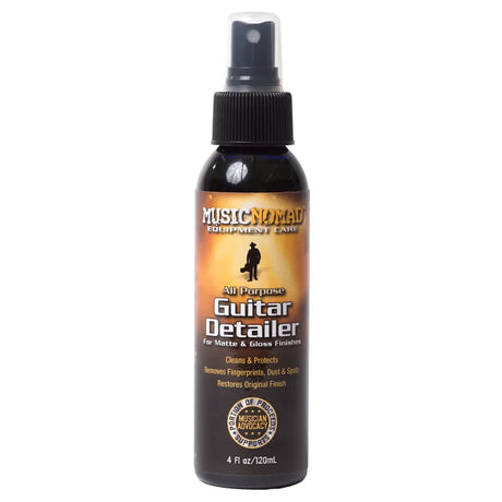 Limpiador MusicNomad Guitar Detailer MN100 para acabados mate, satinados y brillantes