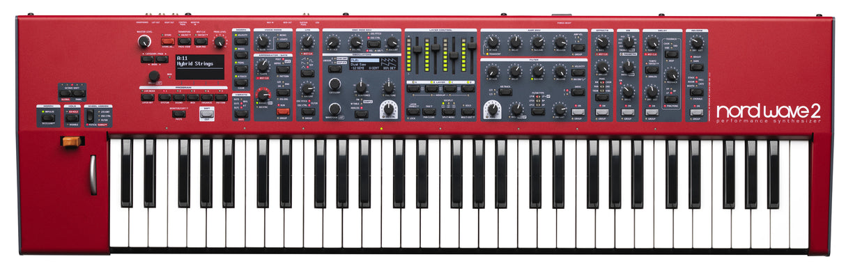 Nord Wave 2, vista superior completa