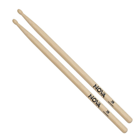 Baquetas Nova N2B de hickory con punta de madera, vista principal