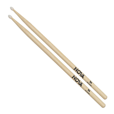 Baquetas Nova N5AN de hickory con punta de nylon, vista principal