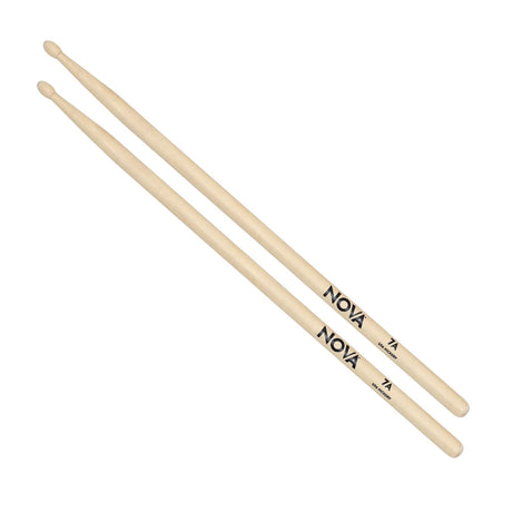 Baquetas Nova N7A de hickory con punta de madera, vista principal