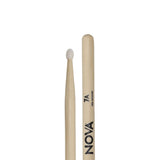 Baquetas Nova N7AN de hickory con punta de nylon, vista posterior