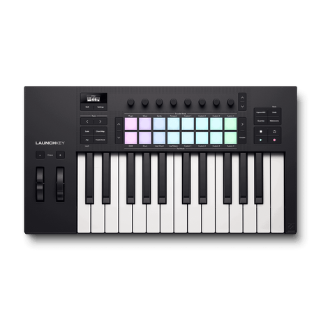 Novation Launchkey 25 MK4, vista principal superior