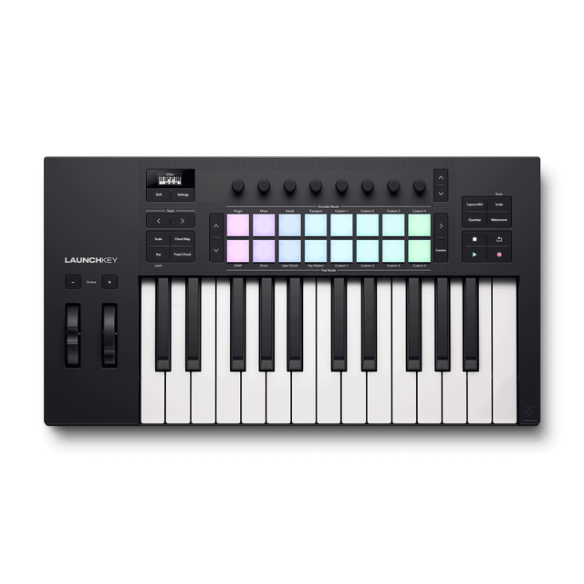 Novation Launchkey 25 MK4, vista principal superior