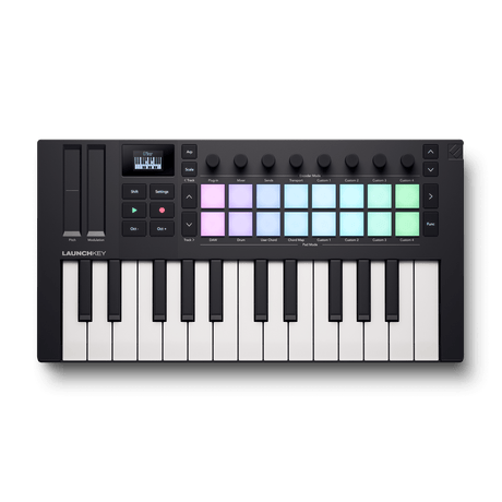 Novation Launchkey Mini 25 MK4, vista principal superior