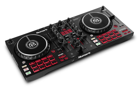 Controlador DJ Numark Mixtrack Pro FX vista principal completa