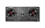 Controlador DJ Numark NS4FX vista superior completa