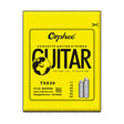 Empaque oficial del encordado Orphee TX630 para guitarra acústica, calibre .011–.052