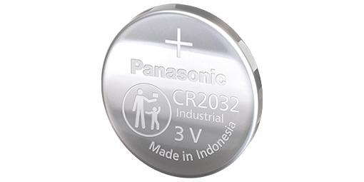 Panasonic CR2032 pila de litio tipo moneda vista principal