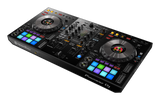 Controlador DJ Pioneer DDJ-800, vista frontal en ángulo