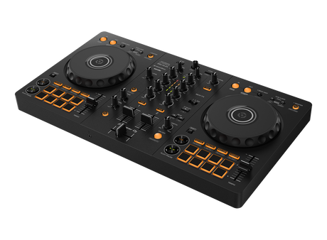 Consola DJ Pioneer DDJ-FLX4 de 2 canales, vista oficial completa