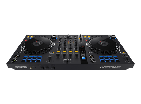 Controlador DJ Pioneer DDJ-FLX6 original negro, vista frontal