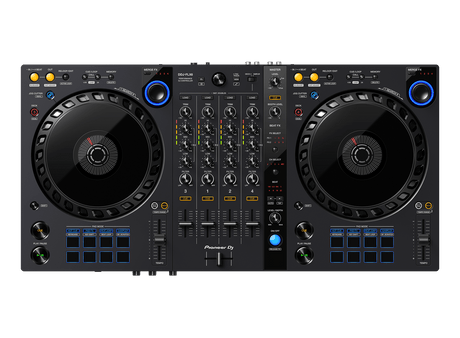 Controlador DJ Pioneer DDJ-FLX6 original negro, vista superior