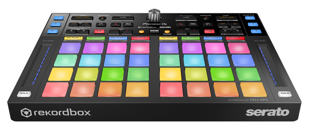Controlador complementario Pioneer DDJ-XP2, vista frontal