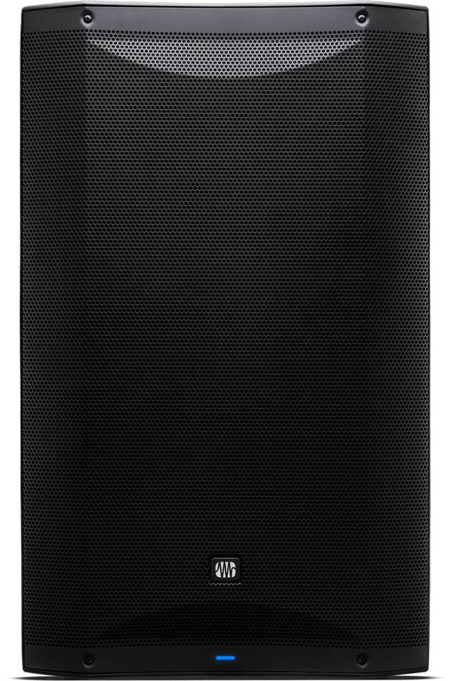 Cabina activa PreSonus AIR XD 15 vista frontal completa sobre fondo blanco