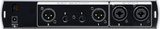 Preamplificador PreSonus BlueTube DP V2 vista posterior completa sobre fondo blanco